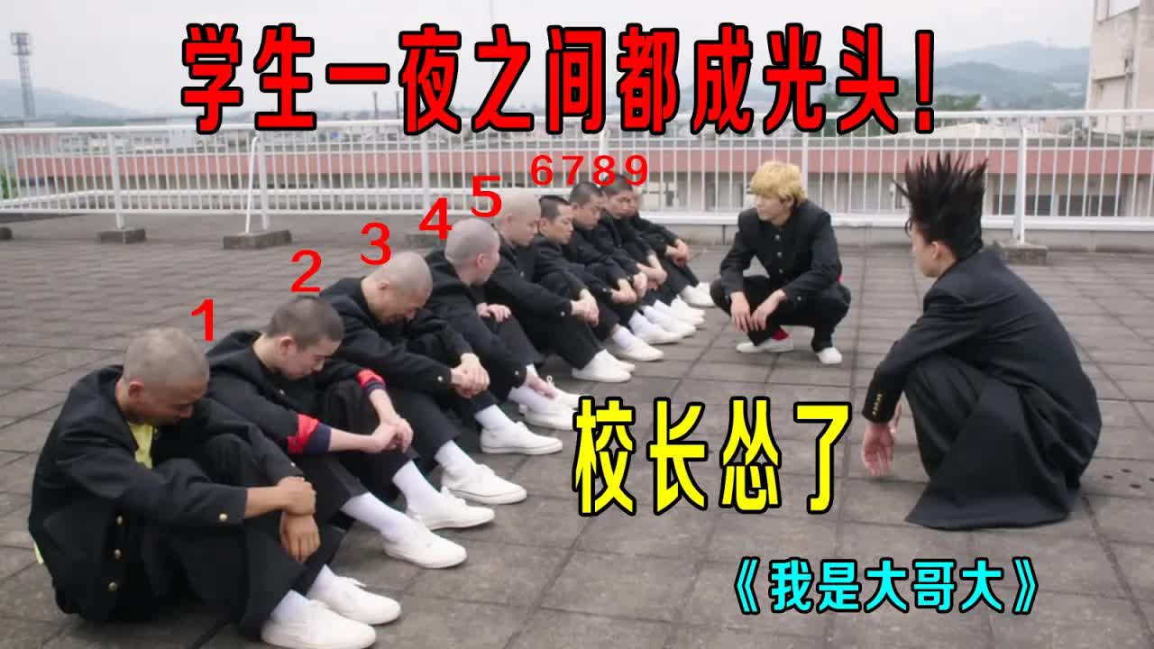 学生一夜之间都成光头，恶势力入侵高校，校长都不敢管！